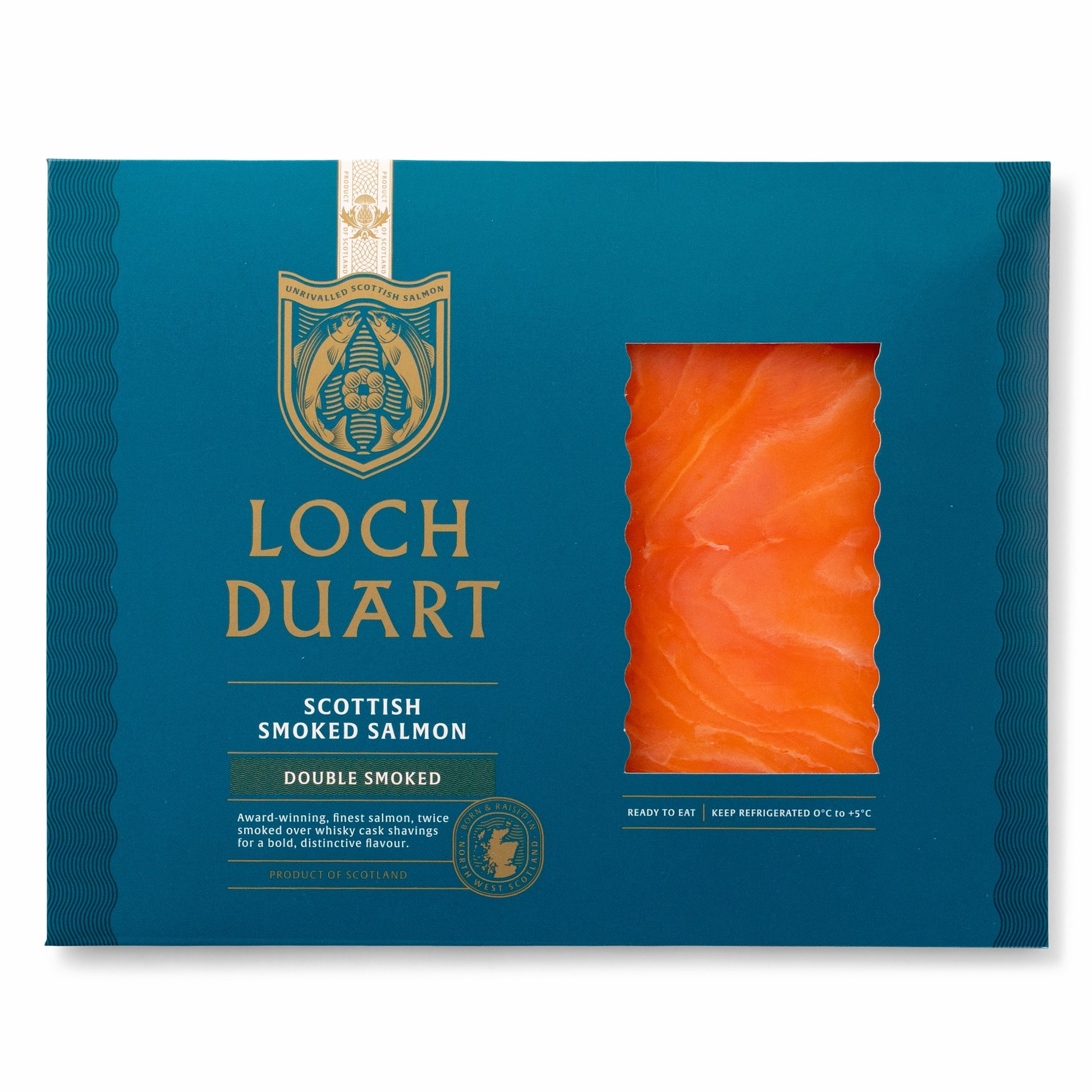 Loch Duart Double Smoked Scottish Salmon Slices - 3.5oz