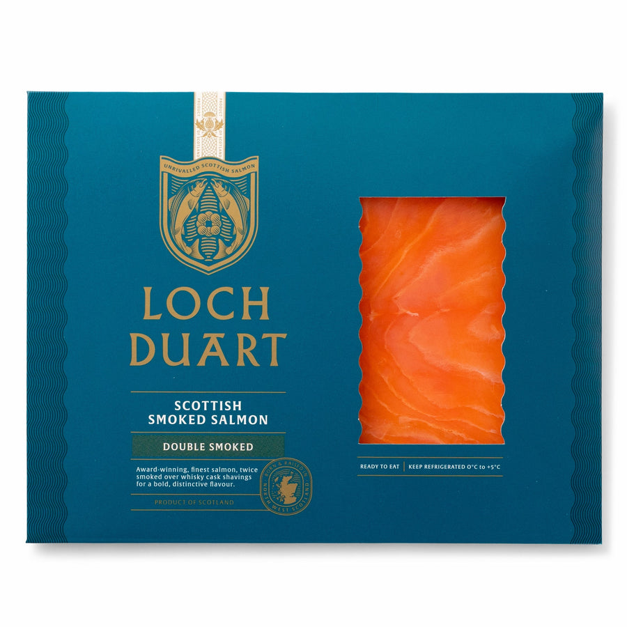 Loch Duart Double Smoked Scottish Salmon | OM Caviar