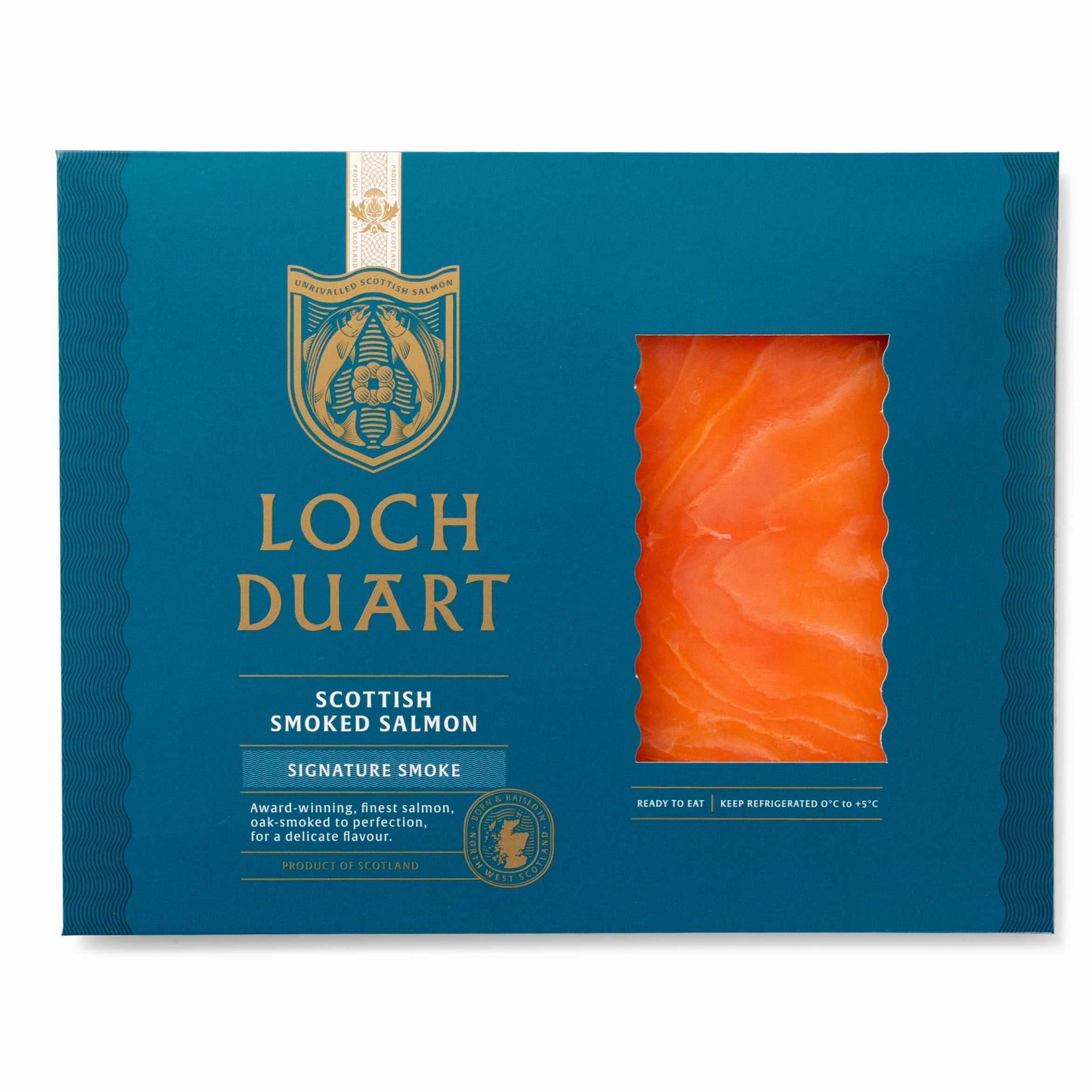 Loch Duart Smoked Scottish Salmon Slices - 3.5oz